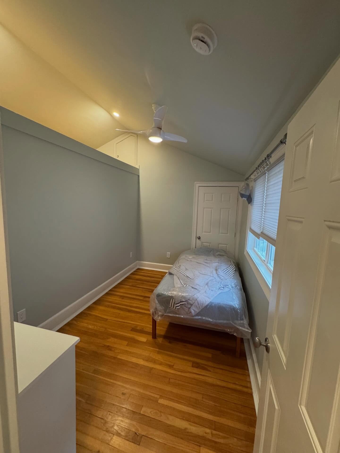 After: Unused attic finished into a bedroom