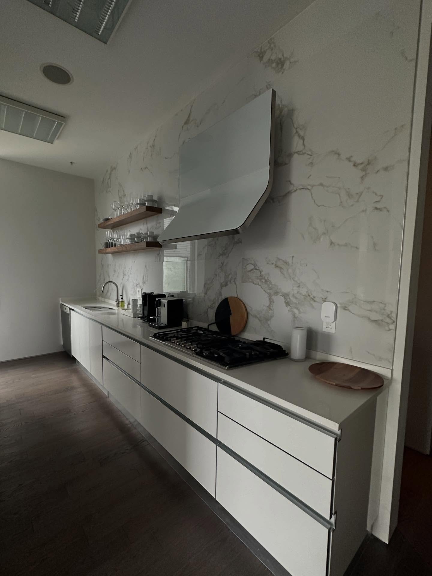 Kitchen and guest bath facelift in Boston
